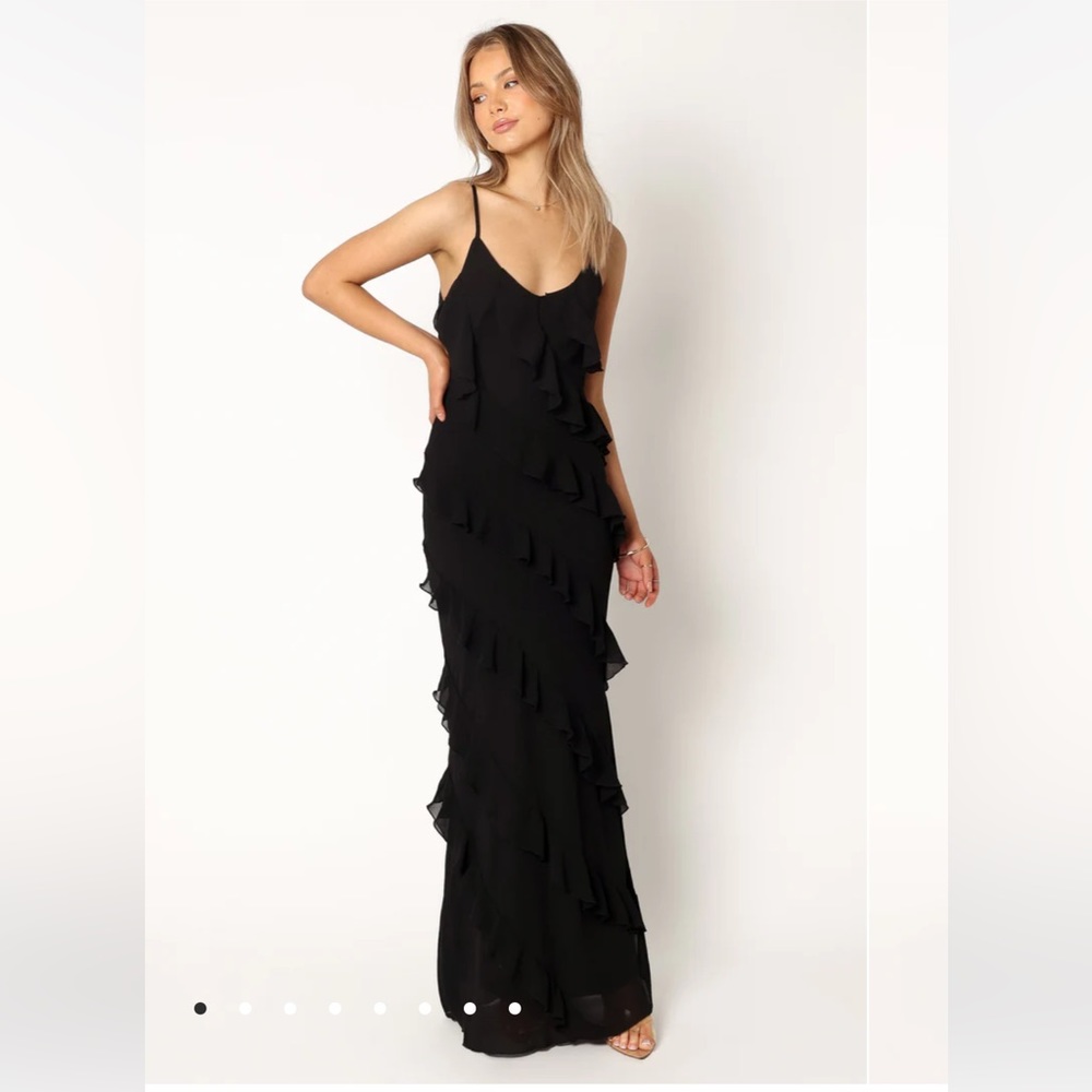 Petal and pup ciao ruffles maxi dress